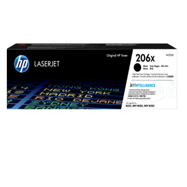 TONER HP W2110X (206X) L.J. M255 BLACK 3,150 PGS original