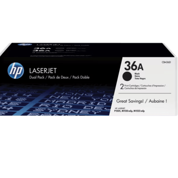TONER HP CB436AD (36AD) L.J. P1505 (2 CB436A)