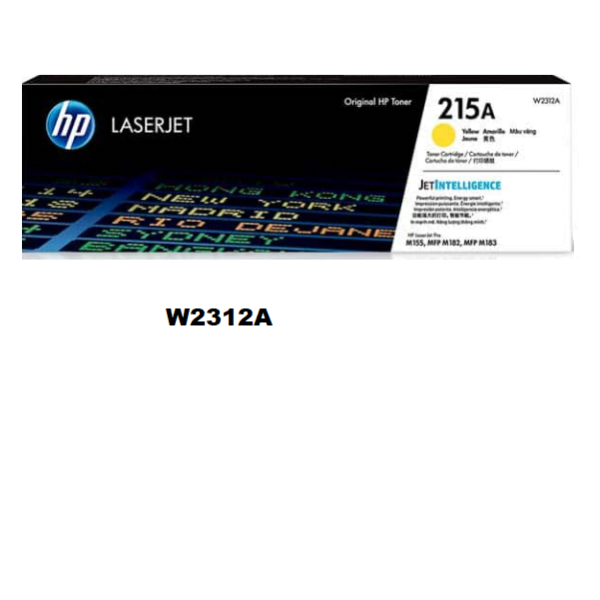 TONER HP W2312A 215A L.J. YELLOW 850 PAGS original