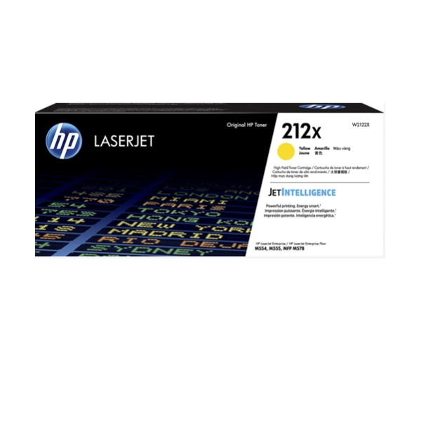TONER HP W2122X (212X) L.J. M555 YELLOW 10 KPGS
