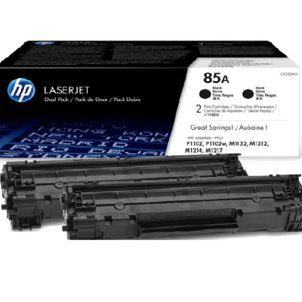 Toner HP CE285AD 85AD PARA HP LASERJET P1102 DUAL PACK