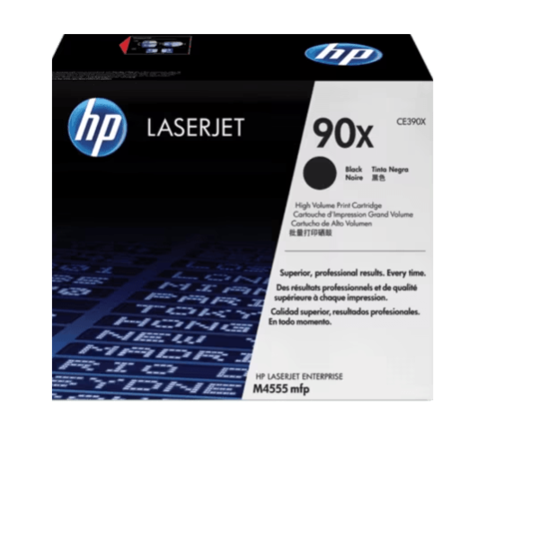 TONER HP CE390X (90X) L.J.4555 BLACK (24K PAG)