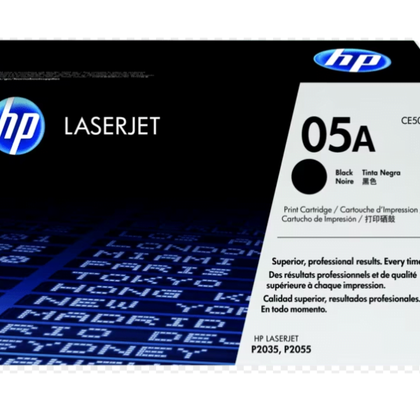 TONER HP CE505A 05A L.J. P2035 NEGRO 2300PG original
