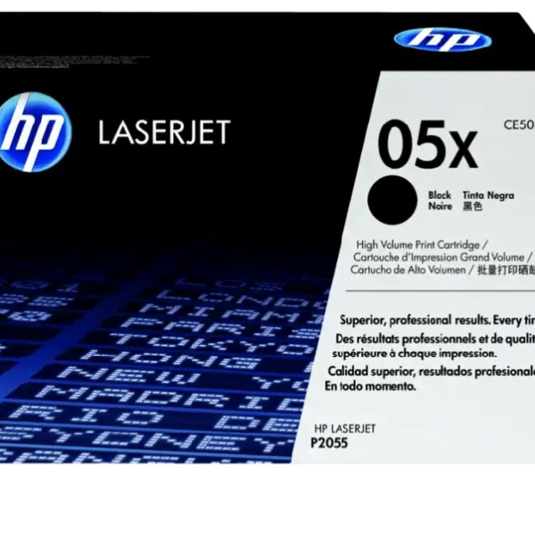 TONER HP CE505X  05X L.J. P2055 NEGRO 6500PG original