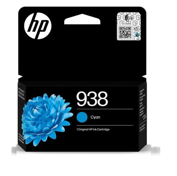 TINTA HP 4S6X5PL (938) CYAN (OJP 9130) 800 PGS