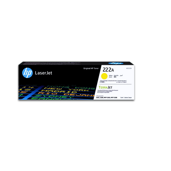 TONER HP W2222A (222A) LJ M3303 YELLOW 1,200 PGS